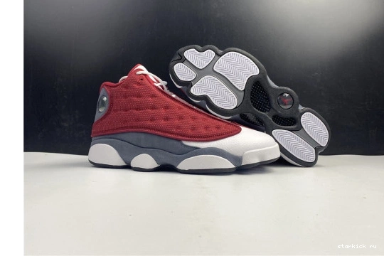 414571-600 Jordan Retro 414571-600 Flint Gym Air 13 Grey Red 0118